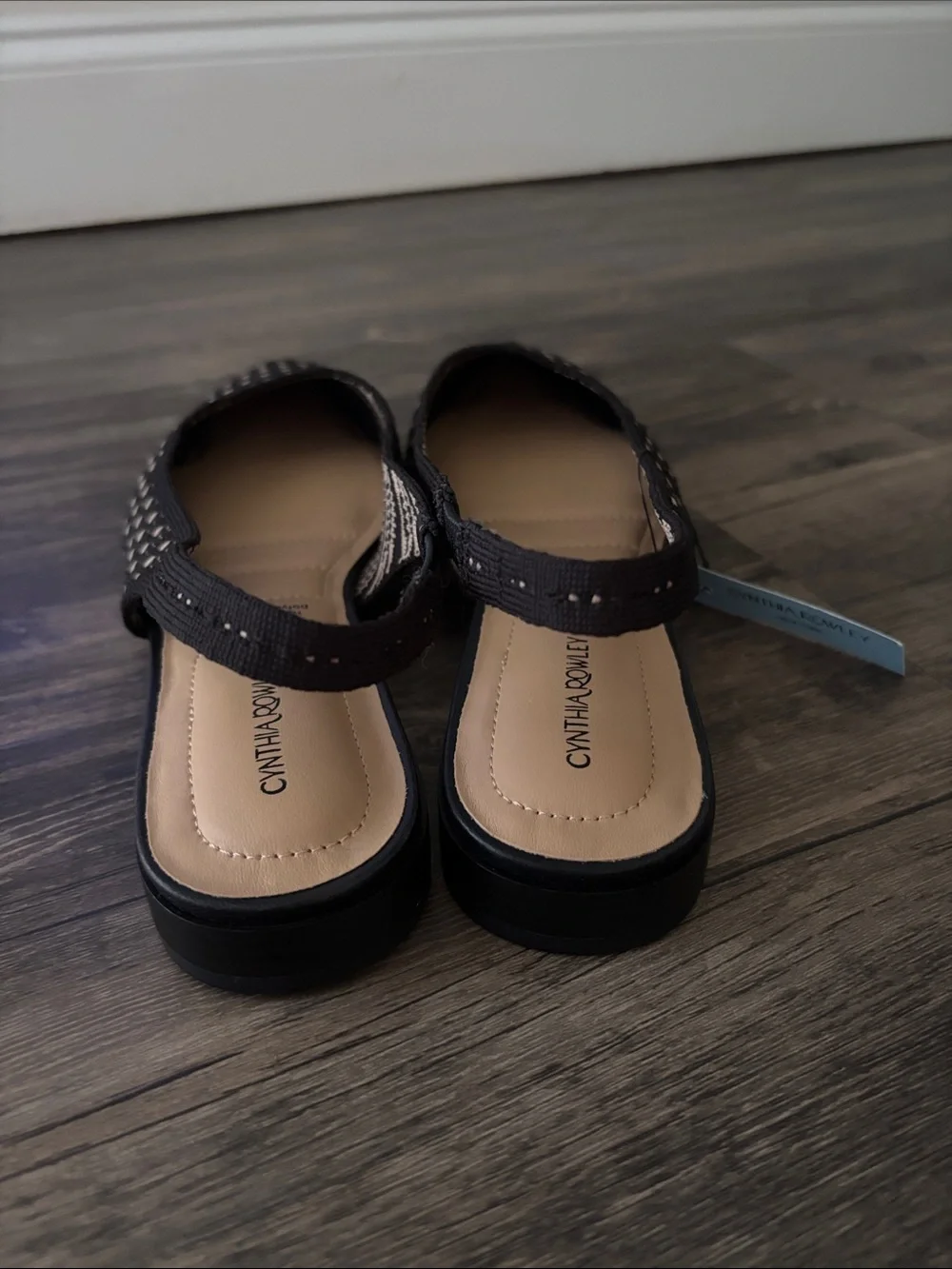 Cynthia Rowley Amelia Slingback Flats Women's Size 9 Pointed Toe Shoes